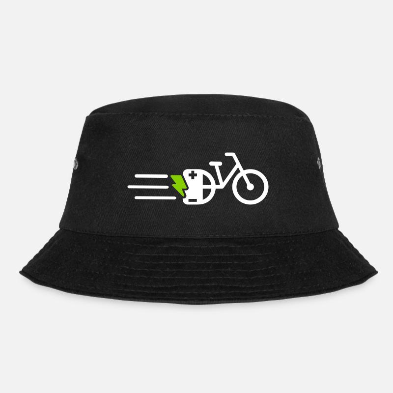 ebike e-bike ebike - Bucket Hat - Schwarz
