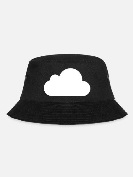 Wolke - Bucket Hat - Schwarz