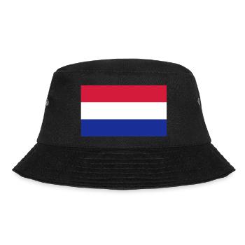 Netherlands, Niederlande - Bucket Hat - Schwarz - Vorne - Lela (165cm)