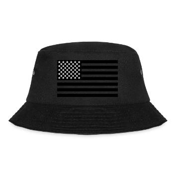 USA - Bucket Hat - Schwarz - Vorne - Lela (165cm)