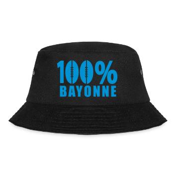 100 % Bayonne ballon rugby - Bob - noir - Devant - Lela (165cm)