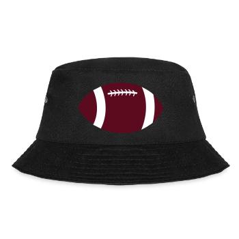 football - Bucket Hat - Schwarz - Vorne - Lela (165cm)