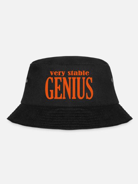 Sehr stabiles Genie - Bucket Hat - Schwarz