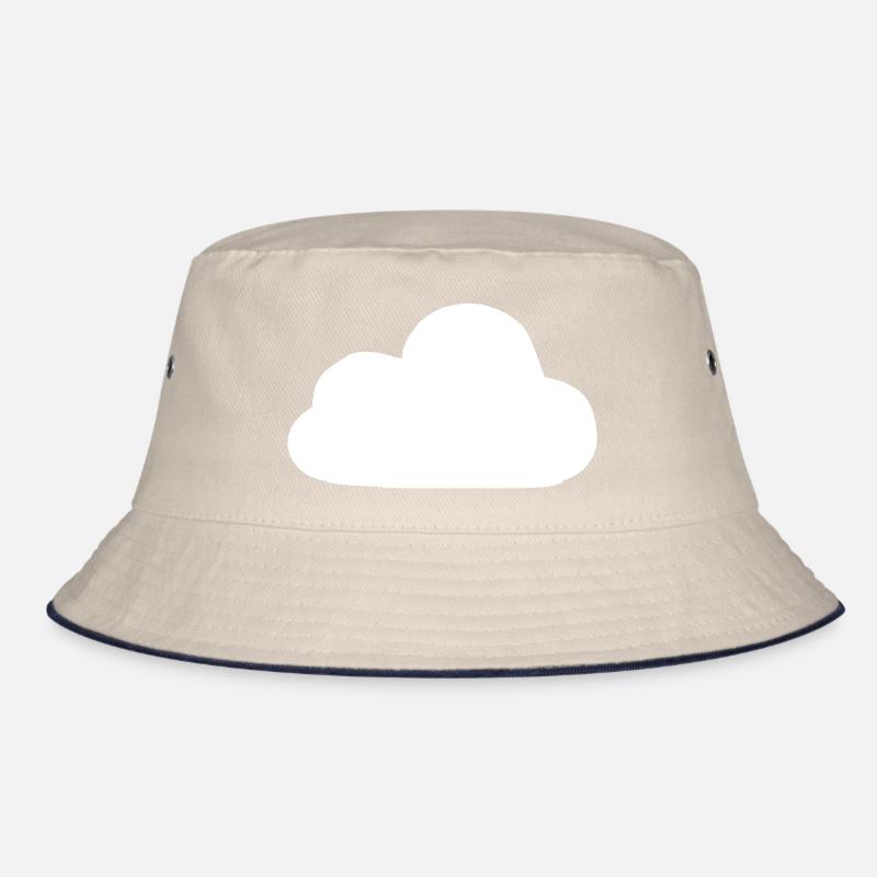 Weather Cloud Clouds Rain Sky Vector 6 Bucket Hat
