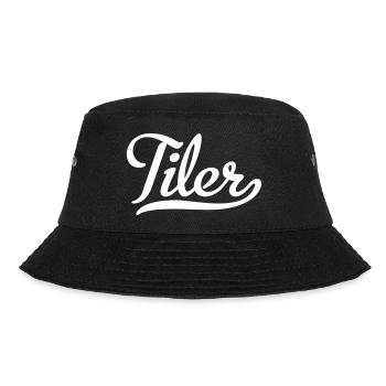 Fliesenleger - Bucket Hat - Schwarz - Vorne - Lela (165cm)