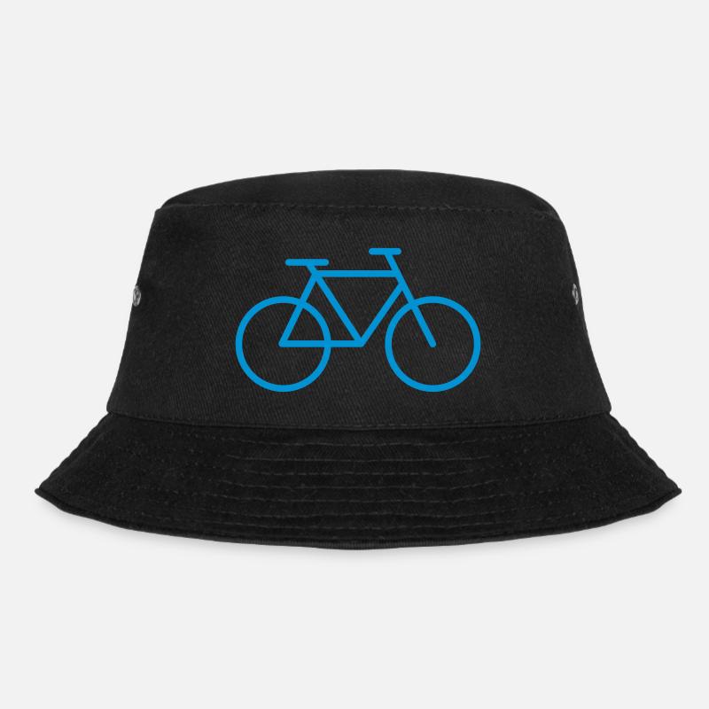 Fahrrad - Bucket Hat - Schwarz