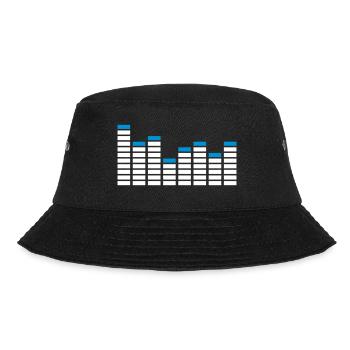 Equalizer / equaliser - Bucket Hat - Schwarz - Vorne - Lela (165cm)