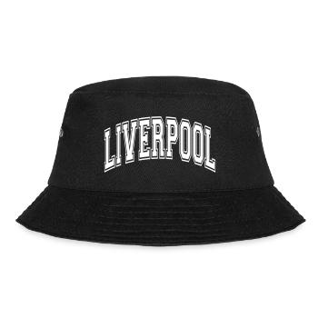 Liverpool - Bucket Hat - Schwarz - Vorne - Lela (165cm)