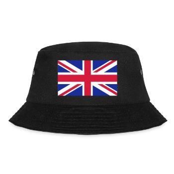 United Kingdom Flag (Union Jack) - Bucket Hat - black - Front - Lela (165cm)