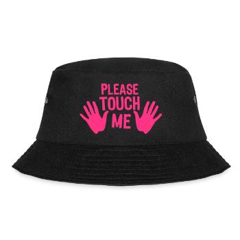 please touch me touch me hand hand - Bucket Hat - black - Front - Lela (165cm)