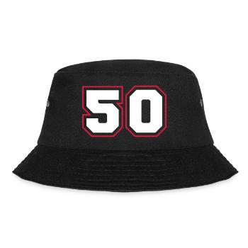 50 number symbol - Bucket Hat - black - Front - Lela (165cm)