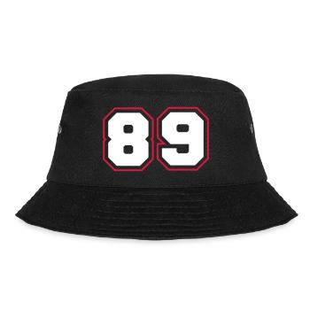 89 Number Symbol - Bucket Hat - black - Front - Lela (165cm)