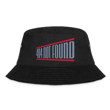 404 not found computer - Bucket Hat - black - Front - Lela (165cm)
