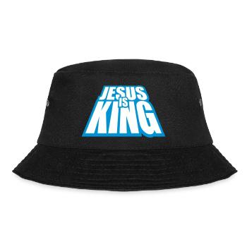 jesus is king quote - Bucket Hat - black - Front - Lela (165cm)