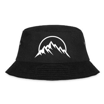 mountains - Bucket Hat - black - Front - Lela (165cm)