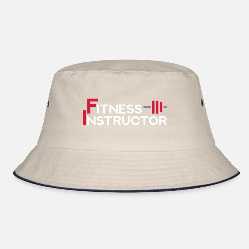 Fitness instructor (Teil einer Hantel) Bucket Hat