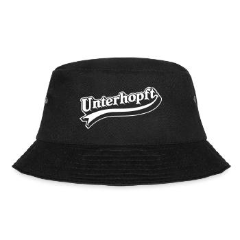 Unterhopft Bier T-Shirt Design - Bucket Hat - Schwarz - Vorne - Lela (165cm)