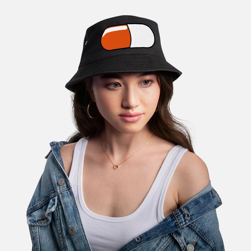 rote Pille Bucket Hat