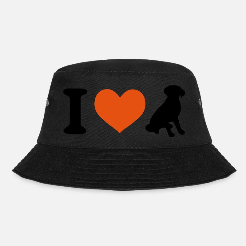 J'aime labrador - Bob - noir