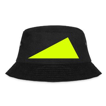 dreieck - Bucket Hat - Schwarz - Vorne - Lela (165cm)