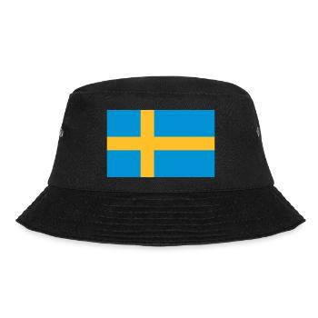 Drapeau national de Suède - Bob - noir - Devant - Lela (165cm)