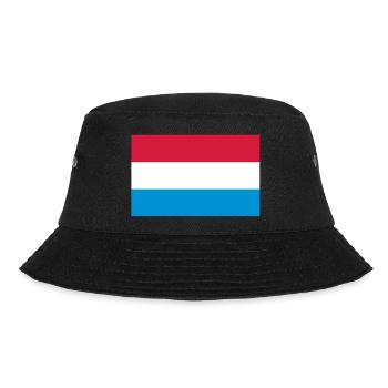 drapeau Luxembourg - Luxembourg flag - Bob - noir - Devant - Lela (165cm)