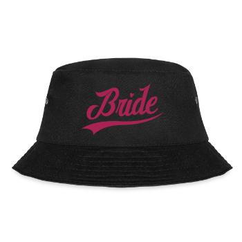bride - Bucket Hat - Schwarz - Vorne - Lela (165cm)