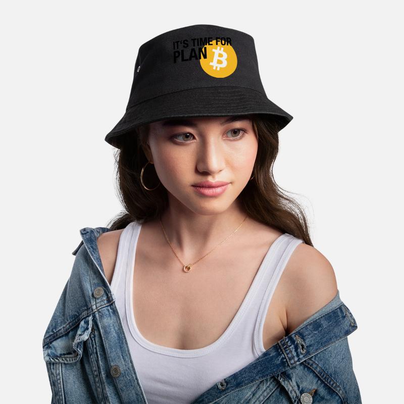 IT'S TIME FOR PLAN B (BITCOIN) Bucket Hat