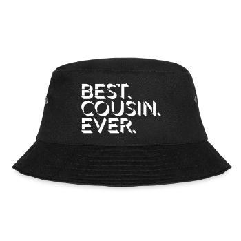 best cousin ever quote - Bucket Hat - black - Front - Lela (165cm)