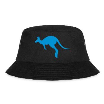 Kangaroo - Bucket Hat - black - Front - Lela (165cm)