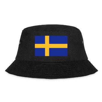 schweden - Bucket Hat - Schwarz - Vorne - Lela (165cm)