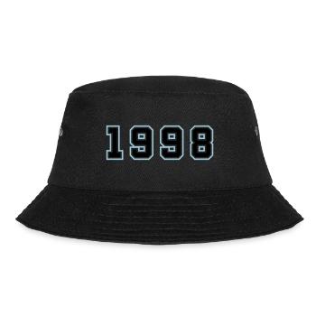 1998 Year Birthday - Bucket Hat - black - Front - Lela (165cm)