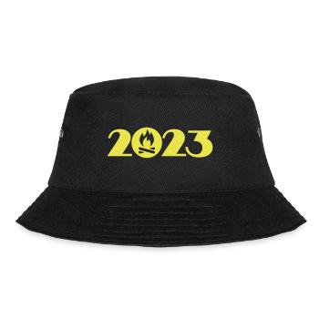Campfire 2023, Camping 2023 - Bucket Hat - black - Front - Lela (165cm)