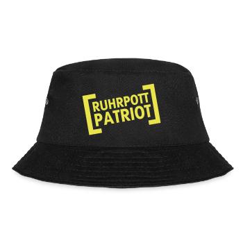 Ruhrpott Patriot - Bucket Hat - Schwarz - Vorne - Lela (165cm)