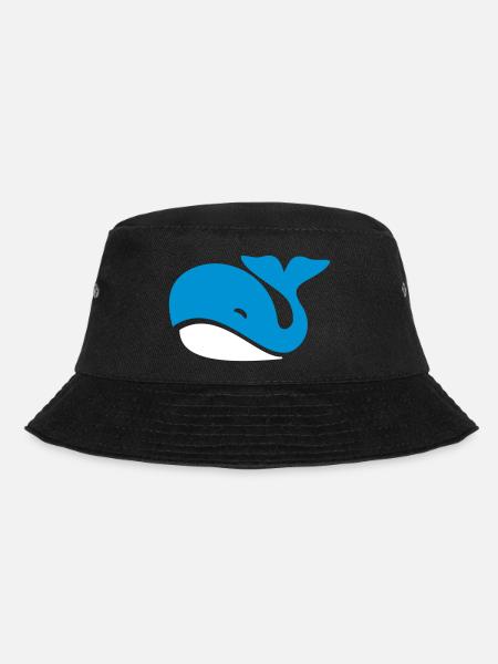 Wal - Bucket Hat - Schwarz