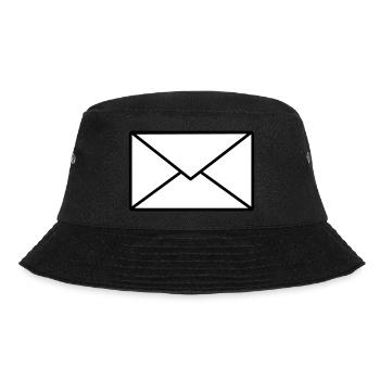 letter - Bucket Hat - black - Front - Lela (165cm)