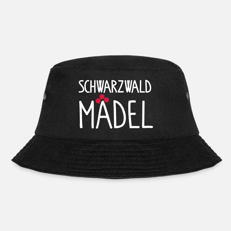 Schwarzwaldmädel - Bucket Hat - Schwarz
