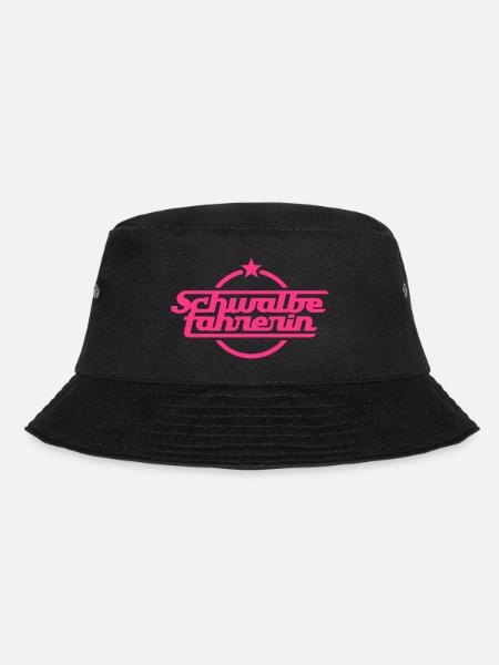 Schwalbefahrerin - Bucket Hat - Schwarz