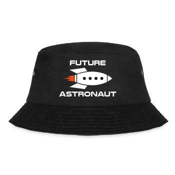 Future astronaut (Raumschiff) - Bucket Hat - Schwarz - Vorne - Lela (165cm)