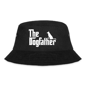 The German Shepherd Dogfather Dog Lover Godfather - Bucket Hat - black - Front - Lela (165cm)