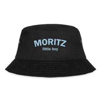 Moritz little boy - cooles Design fürs Baby - Bucket Hat - Schwarz - Vorne - Lela (165cm)