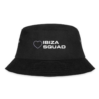 Ibiza Squad - Bucket Hat - Schwarz - Vorne - Lela (165cm)