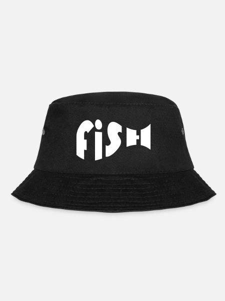 FISH - Bucket Hat - Schwarz