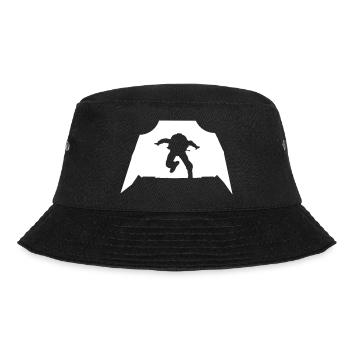 Skydiving - Fallschirmspringen - Bucket Hat - Schwarz - Vorne - Lela (165cm)
