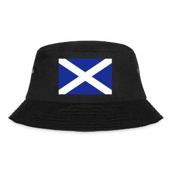 scotland flag - Bucket Hat - Schwarz - Vorne - Lela (165cm)