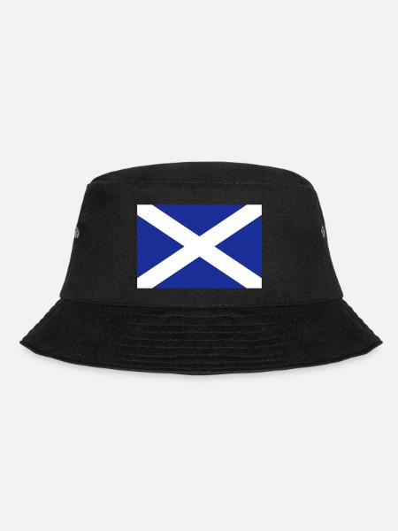 scotland flag - Bucket Hat - Schwarz