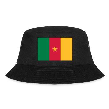 Drapeau Cameroun - Cameroon flag - Kamerun flagge - Bob - noir - Devant - Lela (165cm)