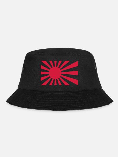 JDM Rising Sun - Bucket Hat - Schwarz