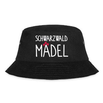 Schwarzwaldmädel - Bucket Hat - Schwarz - Vorne - Lela (165cm)
