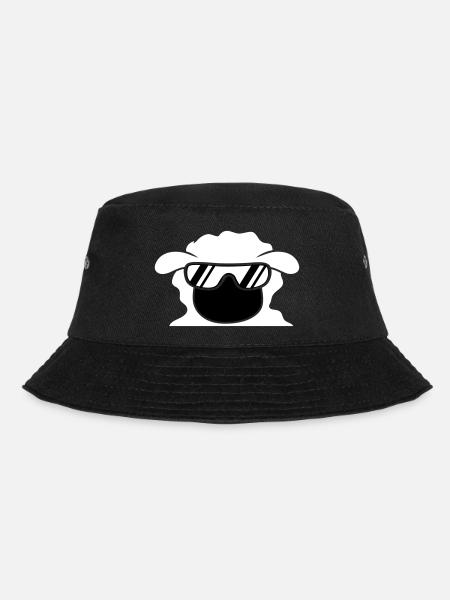 Cool Sheep - Bucket Hat - Schwarz